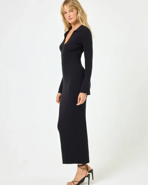 San Clemente Dress - Black