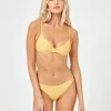 Seashell Camacho Bikini Bottom - Honey