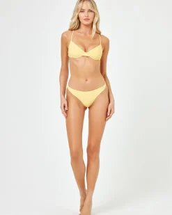 Seashell Camacho Bikini Bottom - Honey
