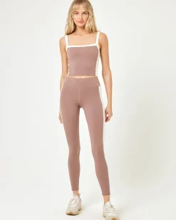 Sidelines Legging - Fawn-Cream
