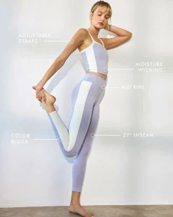 Sidelines Legging - Ice-Cream