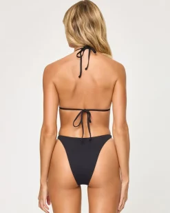 Sienna Bikini Top - Black