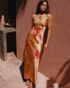 Spring In Love Dress - Native Poppies