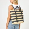 Summer Days Backpack - Natural-Black