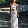 Summer Feels Tube Top - Cream