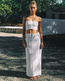 Summer Feels Tube Top - Cream