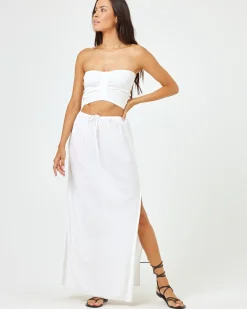 Summer Feels Tube Top - Cream