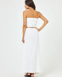 Summer Feels Tube Top - Cream