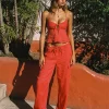 Sundown Cargo Pant - Grapefruit