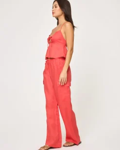 Sundown Cargo Pant - Grapefruit
