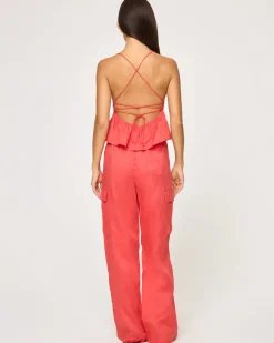 Sundown Cargo Pant - Grapefruit