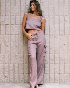 Sundown Cargo Pant - Smoky Quartz