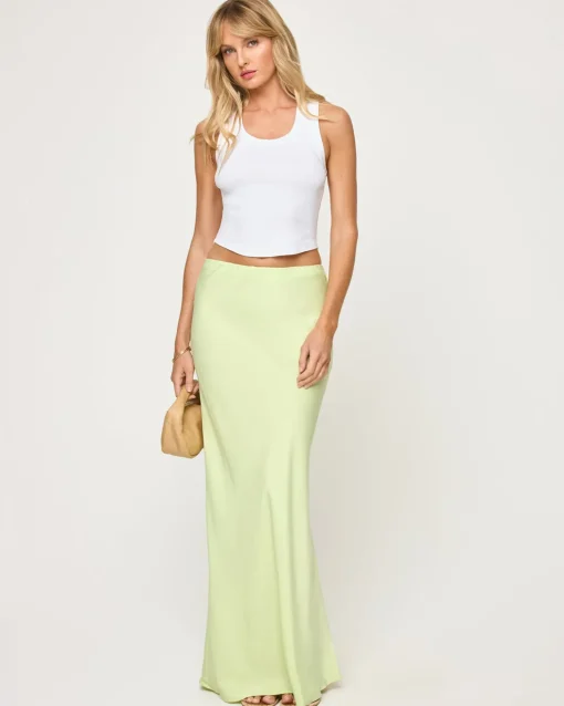 Sweet As Honey Skirt - Honeydew