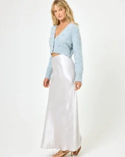 Sweet As Honey Skirt - Silver