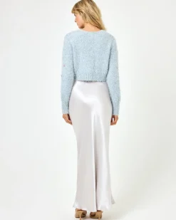 Sweet As Honey Skirt - Silver