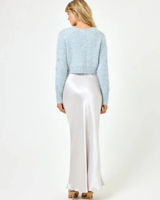 Sweet As Honey Skirt - Silver