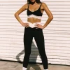 Unmatched Legging - Black-Cream