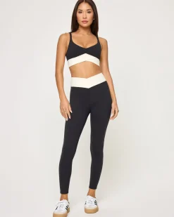 Unmatched Legging - Black-Cream