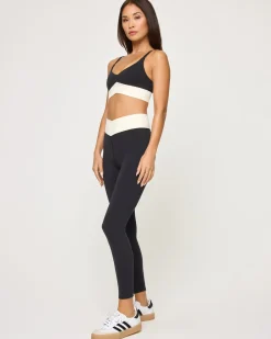 Unmatched Legging - Black-Cream