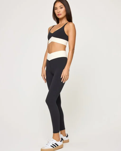 Unmatched Legging - Black-Cream
