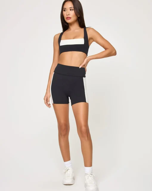 Uppercut Bra - Black-Cream