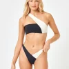 Venus Bikini Top - Black-Cream